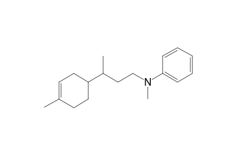 N-methyl-N-[3-(4-methylcyclohexen-3-yl)-butyl]-aniline