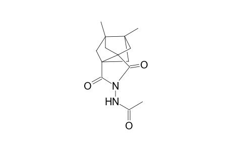 3-Acetylamino-7,8-dimethyl-3-azatetracyclo[5.2.1.1(5,8).0(1,5)]undecane-2,4-dione
