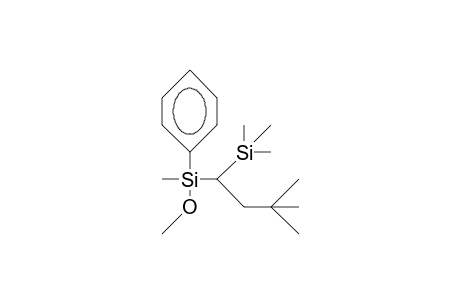 2,2-Dimethyl-4-trimethylsilyl-4-(methyl-methoxy-phenyl-silyl)-butane