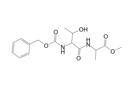 L-Alanine, N-[N-[(phenylmethoxy)carbonyl]-L-threonyl]-, methyl ester
