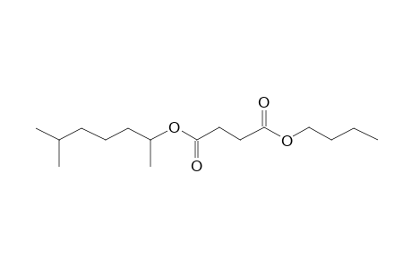 Succinic acid, butyl 6-methylhept-2-yl ester