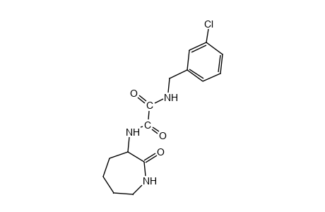 N-(m-chlorobenzyl)-N'-(hexahydro-2-oxo-1H-azepin-3-yl)oxamide