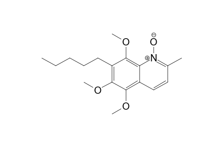 5,6,8-Trimethoxy-7-pentyl-2-methylquinoline N-oxide