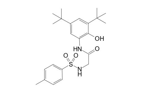 N-(p-Toluenesulfonyl)-glycine-3,5-di-tert-butyl-2-phenolamide