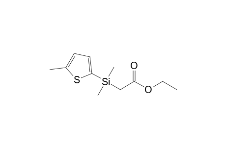 Ethyl [dimethyl-5-(methylthien-2-yl)silyl]ethanoate