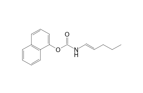 Carbamic acid, 1-pentenyl-, 1-naphthalenyl ester