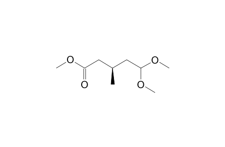 METHYL-(R)-5,5-DIMETHOXY-3-METHYLPENTANOATE