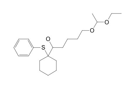 5-(1''-Ethoxyethoxy)-1-[1'-(phenylsulfanyl)cyclohexyl]pentanol