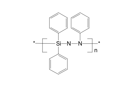 Poly[(phenylimino)imino(diphenylsilylilene)]; polyhydrazide on the basis of phenylhydrazine and diphenyl silanediol