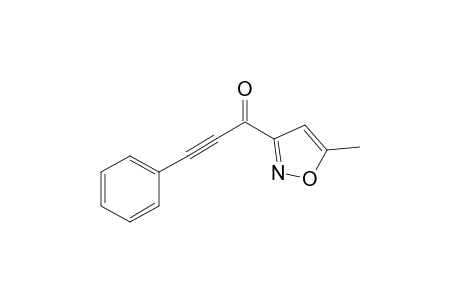 5-Methyl-3-(3-phenyl-1-oxoprop-2-yn-1-yl)isoxazole