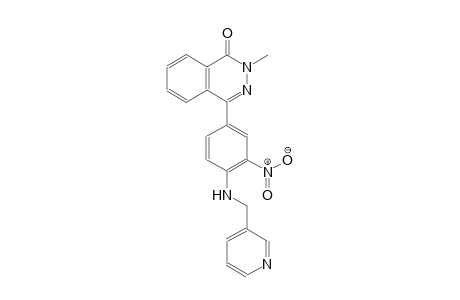 2-methyl-4-{3-nitro-4-[(3-pyridinylmethyl)amino]phenyl}-1(2H)-phthalazinone