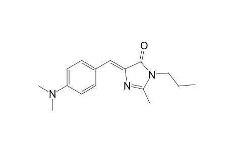 2-Methyl-1-propyl-4-(4-(dimethylamino)benzylidene)imidazolin-5-one