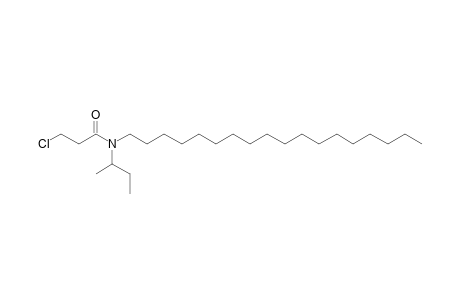 Propionamide, 3-chloro-N-(2-butyl)-N-octadecyl-