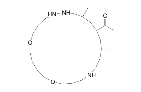 10-Acetyl-8,12-dimethyl-1,19-dioxa-5,14,15-triazacyclotricosane