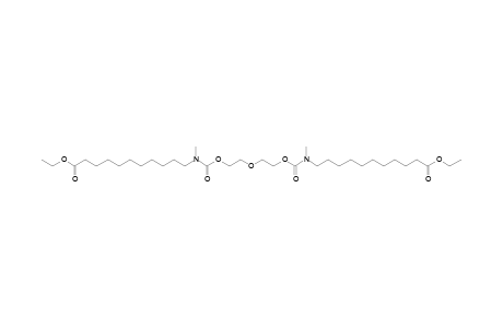 Diethylene glycol, bis[N-methyl-N-(10-ethoxycarbonyldecyl)carbamate]