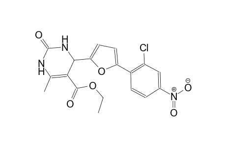 ethyl 4-[5-(2-chloro-4-nitrophenyl)-2-furyl]-6-methyl-2-oxo-1,2,3,4-tetrahydro-5-pyrimidinecarboxylate