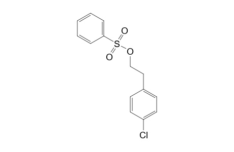 Phenethyl alcohol, p-chloro-, benzenesulfonate