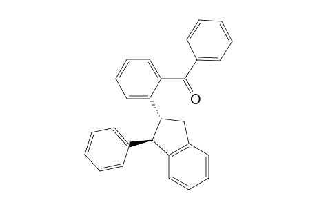 Methanone, [2-(2,3-dihydro-1-phenyl-1H-inden-2-yl)phenyl]phenyl-, trans-