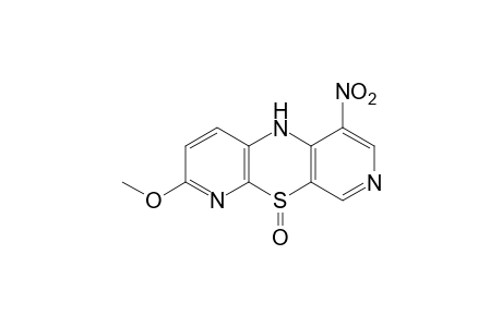 2-methyl-6-nitro-5H-dipyrido[2,3-b:4',3'-e][1,4]thiazine, 10-oxide