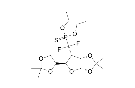 3-DEOXY-3-(O,O-DIETHYLPHOSPHONOTHIO)-DIFLUOROMETHYL-1,2:5,6-DI-O-ISOPROPYLIDENE-ALPHA-D-ALLOFURANOSE