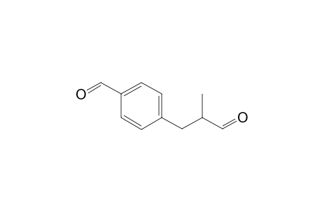 4-(3-keto-2-methyl-propyl)benzaldehyde