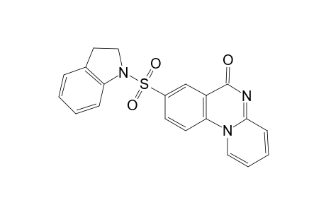 5-(2,3-dihydro-1H-indole-1-sulfonyl)-1,9-diazatricyclo[8.4.0.0(2,7)]tetradeca-2(7),3,5,9,11,13-hexaen-8-one