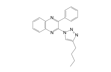 2-(4-Butyl-1H-1,2,3-triazol-1-yl)-3-phenylquinoxaline