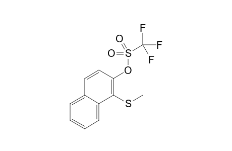 (1-methylsulfanyl-2-naphthyl) trifluoromethanesulfonate