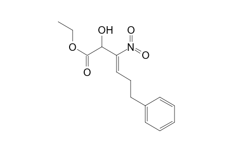 Ethyl 2-hydroxy-3-nitro-6-phenylhex-3(E)-enoate