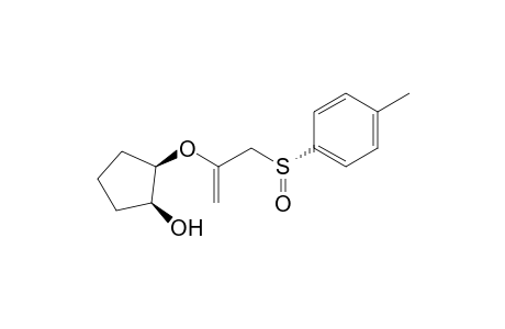 (Rs)-2-[(1R,2S)-2-Hydroxycyclopentyloxy]-3-(p-tolylsulfinyl)propene