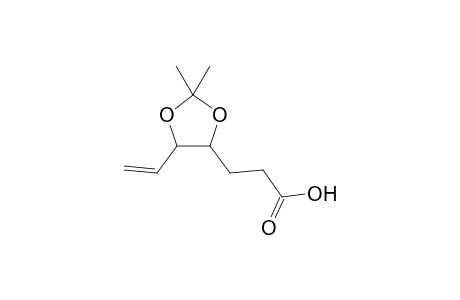 4,5-[(O-Isopropylidene)dioxy]-hept-6-enoic acid