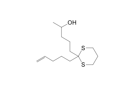 2-(4'-Hydroxypentyl)-2-(4"-pentenyl)-1,3-dithiane