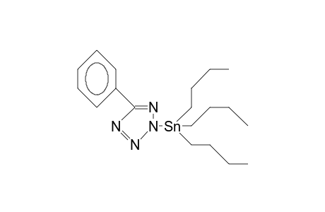 2-Tributylstannyl-5-phenyl-tetrazole