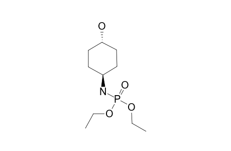 (trans-1,4-Cyclohexanoyl)phosphoramidic acid diethyl ester