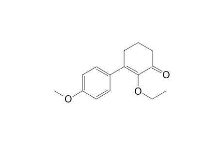 2-cyclohexen-1-one, 2-ethoxy-3-(4-methoxyphenyl)-