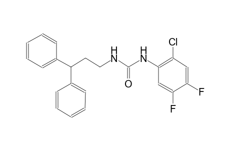 N-(2-chloro-4,5-difluorophenyl)-N'-(3,3-diphenylpropyl)urea