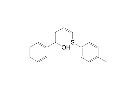 Benzenemethanol, .alpha.-[3-[(4-methylphenyl)thio]-2-propenyl]-, (Z)-