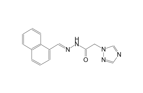 N'-[(E)-1-naphthylmethylidene]-2-(1H-1,2,4-triazol-1-yl)acetohydrazide