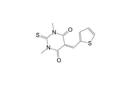 1,3-dimethyl-5-(2-thienylmethylene)-2-thioxodihydro-4,6(1H,5H)-pyrimidinedione