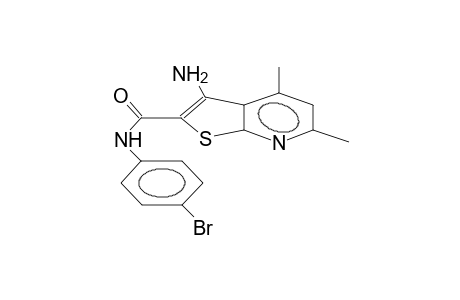 2-[N-(4-bromophenyl)carbamoyl]-3-amino-4,6-dimethylpyrido[2,3-b]thiophene