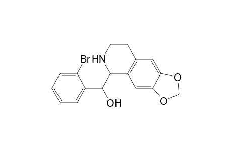 u-2-Bromo-.alpha.-(1,2,3,4-Tetrahydro-6,7-methylenedioxy-1-isoquinolinyl)benzyl-alcohol