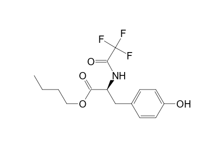 N-trifluoroacetyl-tyrosine n-butyl ester
