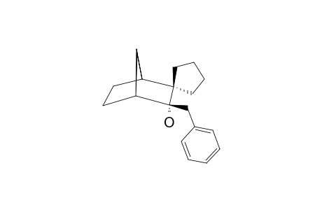 SPIRO-[3-EXO-BENZYLBICYCLO-[2.2.1]-HEPTAN-3-ENDO-OL-2,1'-CYCLOPENTANE]