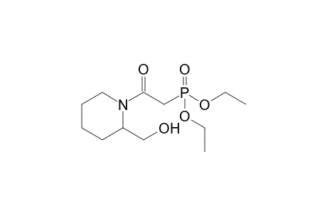 Diethyl {2-[2-(hydroxymethyl)piperidin-1-yl]-2-oxoethyl}phosphonate