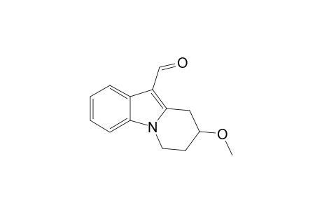 6,7,8,9-tetrahydro-8-methoxypyrido[1,2-a]indole-10-carbaldehyde