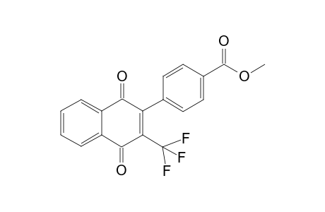 Methyl 4-(1,4-dioxo-3-(trifluoromethyl)-1,4-dihydronaphthalen-2-yl)benzoate