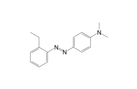 N,N-dimethyl-4-[(o-ethylphenyl)azo]aniline
