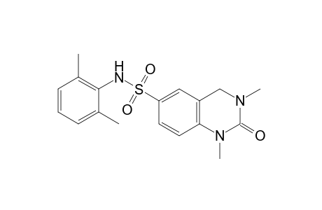 N-(2,6-dimethylphenyl)-1,3-dimethyl-2-oxidanylidene-4H-quinazoline-6-sulfonamide