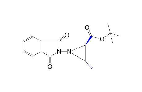 trans-3-METHYL-1-PHTHALIMIDO-2-AZIRIDINECARBOXYLIC ACID, tert-BUTYL ESTER