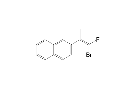 1-BROMO-1-FLUORO-2-(2'-NAPHTHYL)-PROPENE